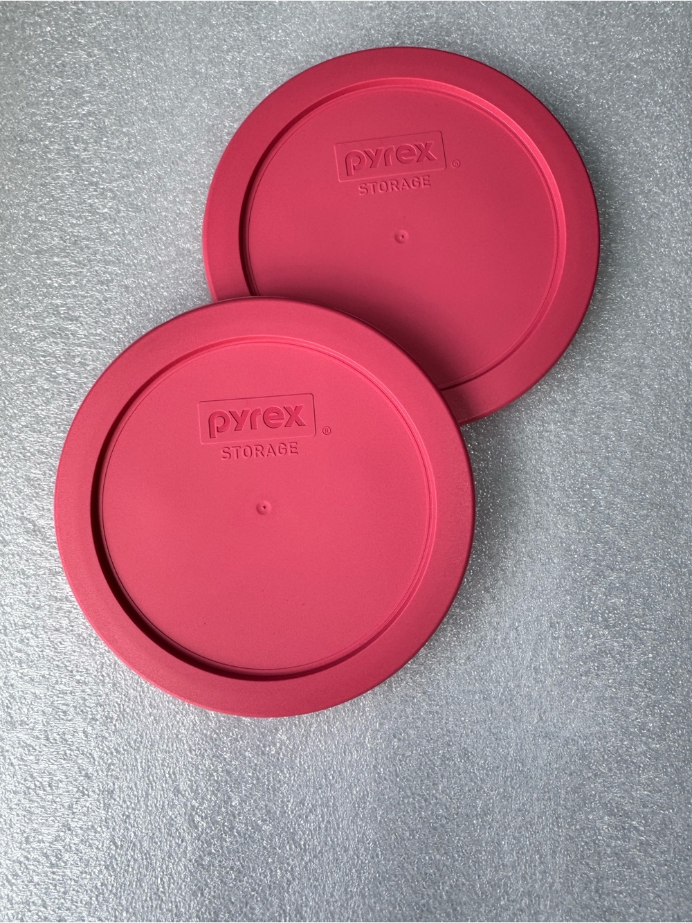 Pyrex Pink Round Storage Lid